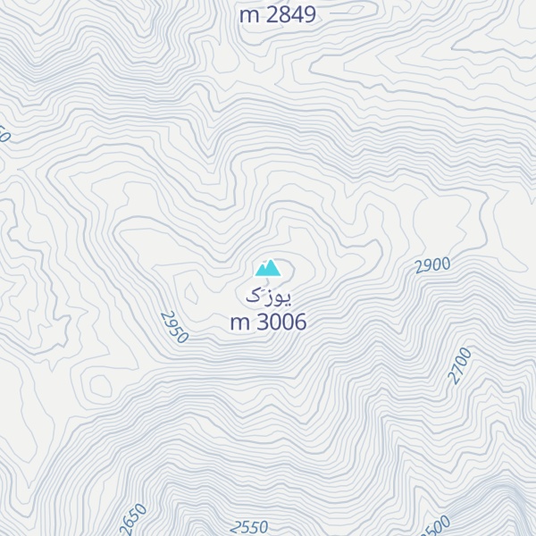 Map of یوزَک