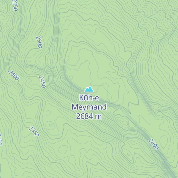 Map of Kūh-e Meymand