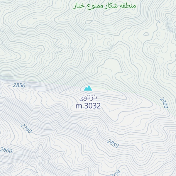 Map of بُزنَوی