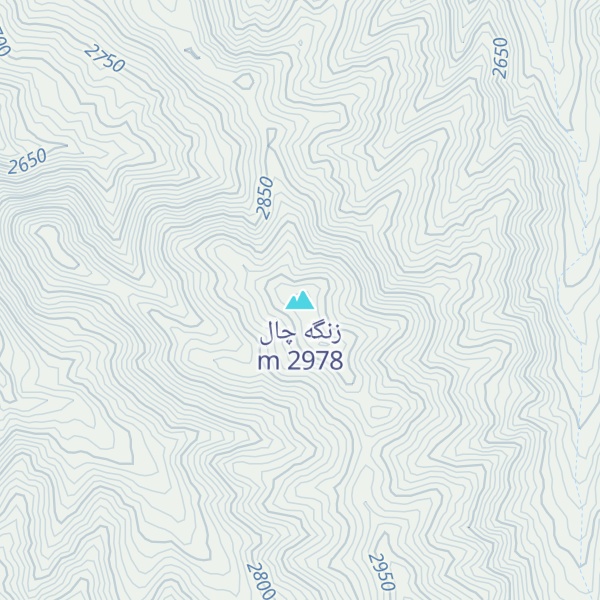 Map of زنگه چال