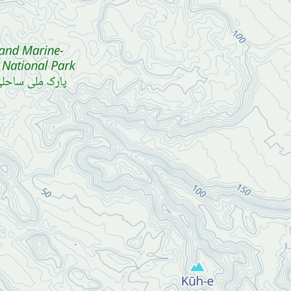 Map of Kūh-e Khvārīdūn