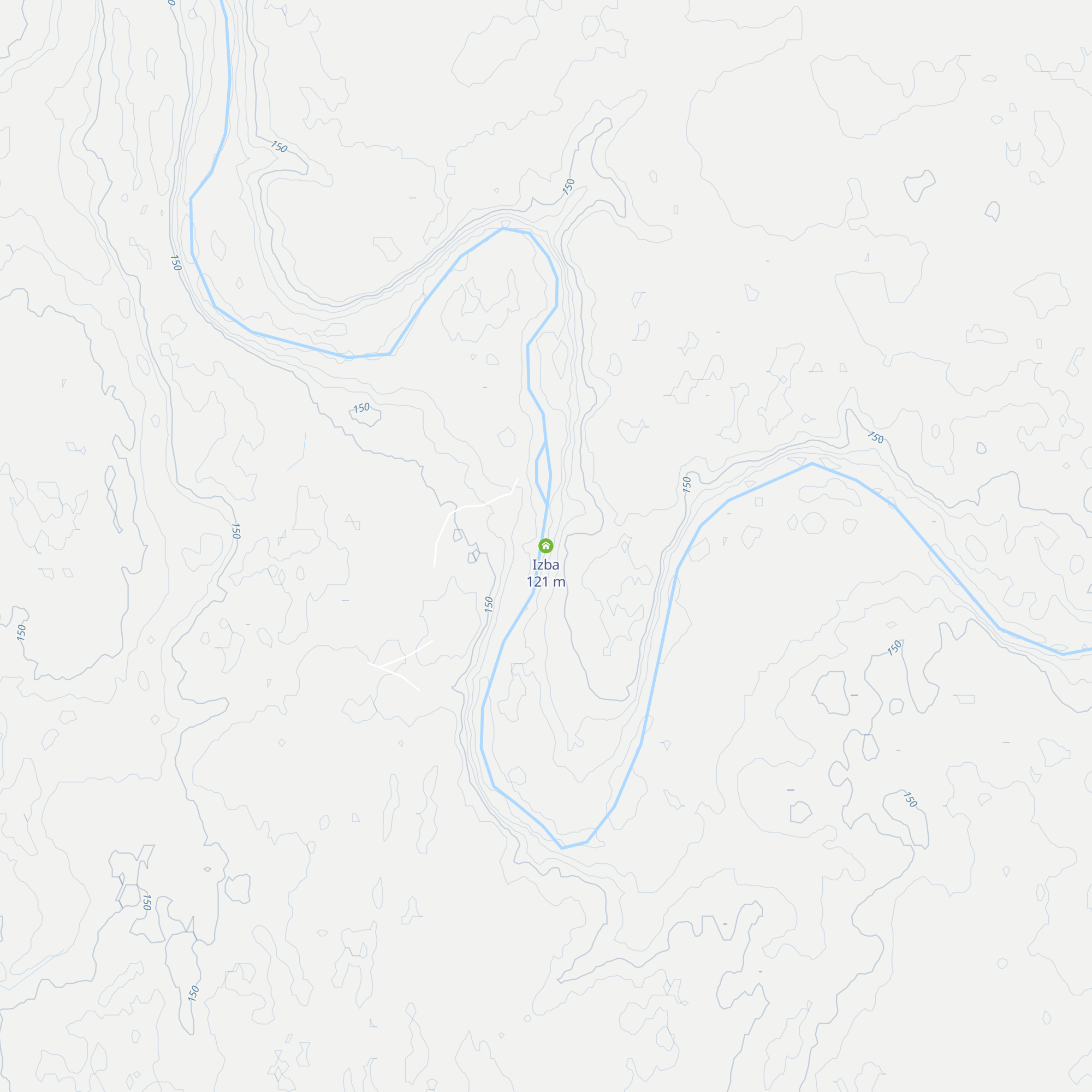 Izba map