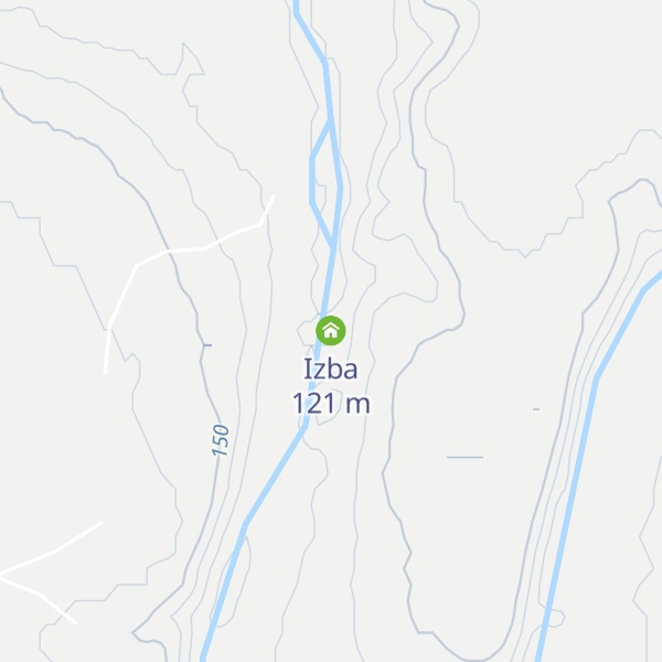 Map of Izba