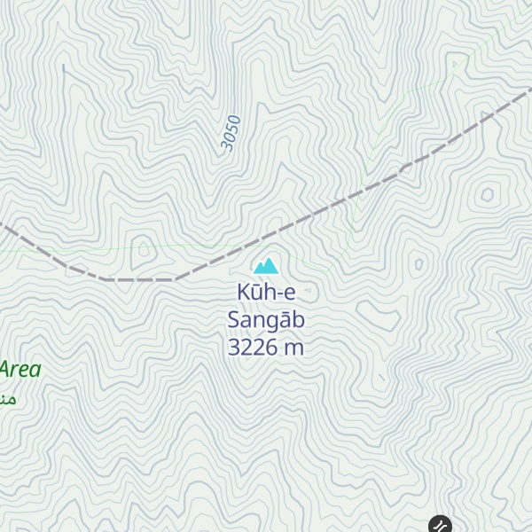 Map of Kūh-e Sangāb
