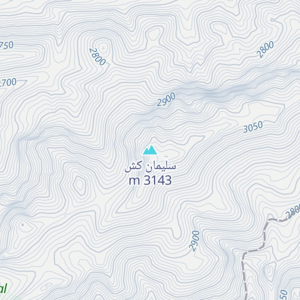 Map of سلیمان کش
