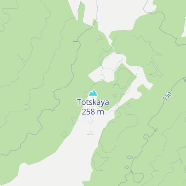Map of Totskaya