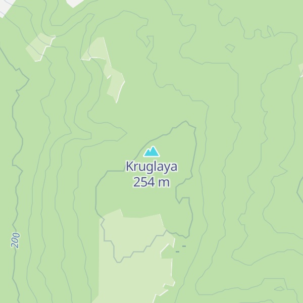 Map of Kruglaya