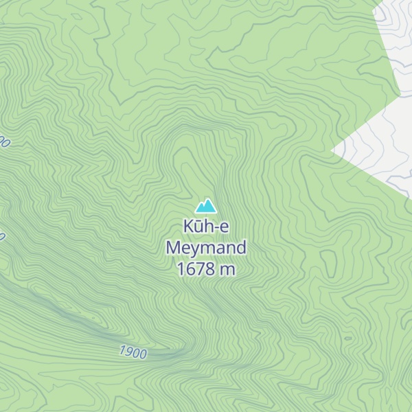 Map of Kūh-e Meymand