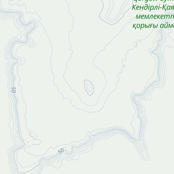 Map of Bugor Korganbay