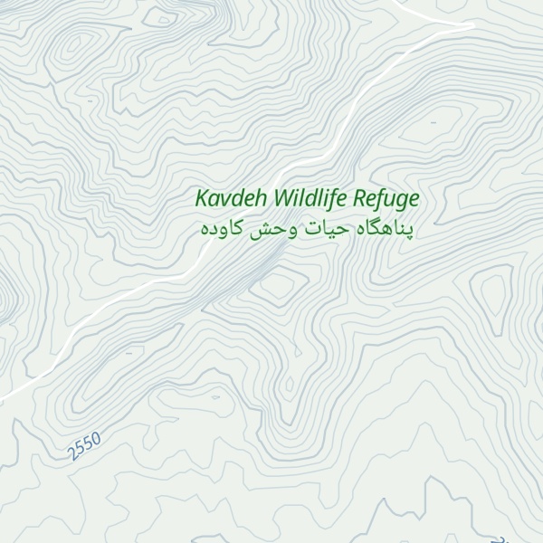 Map of Kūh-e Kalūk