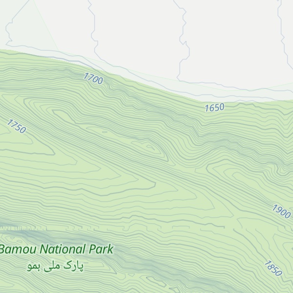 Map of Kūh-e Sīāh