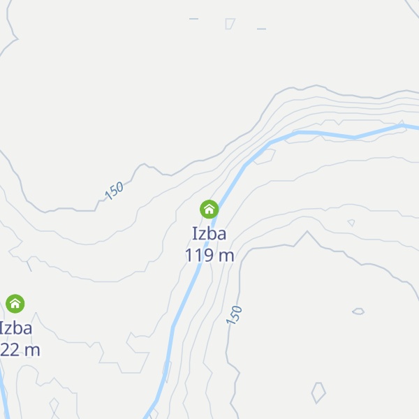 Map of Izba