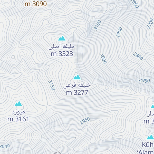 Map of خلیفه فرعی