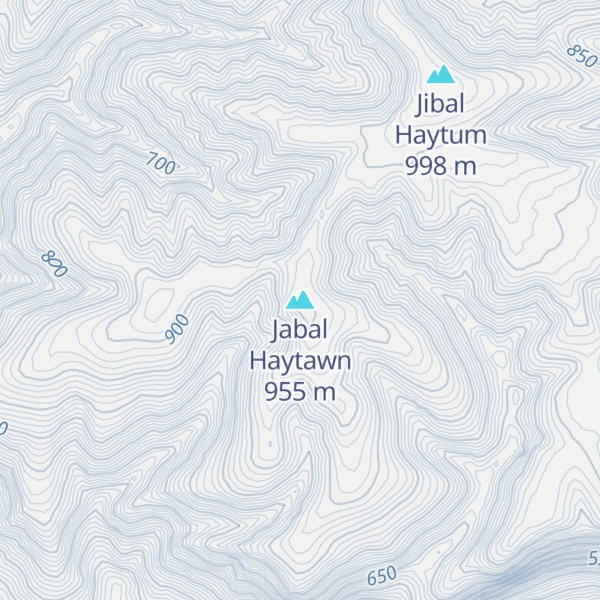 Map of Jabal Haytawn