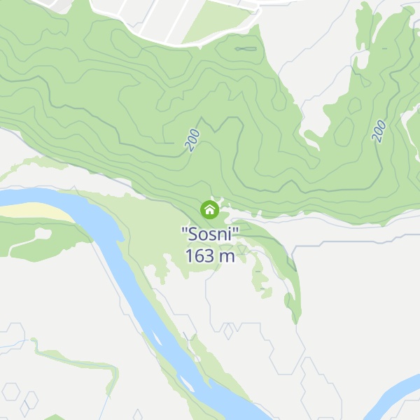 Map of "Sosni"