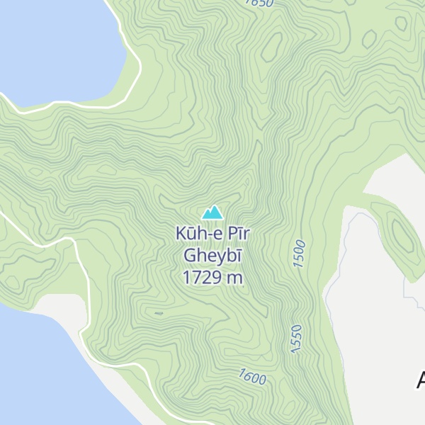 Map of Kūh-e Pīr Gheybī