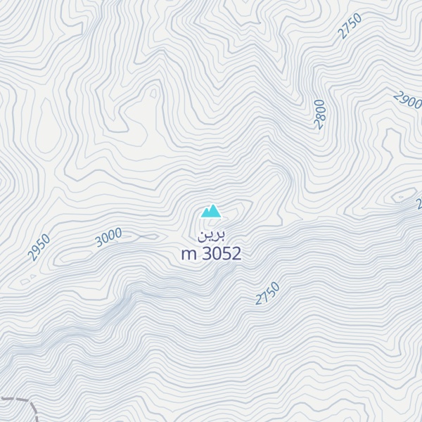 Map of برین