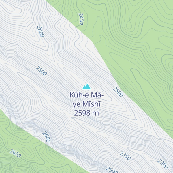 Map of Kūh-e Mā-ye Mīshī