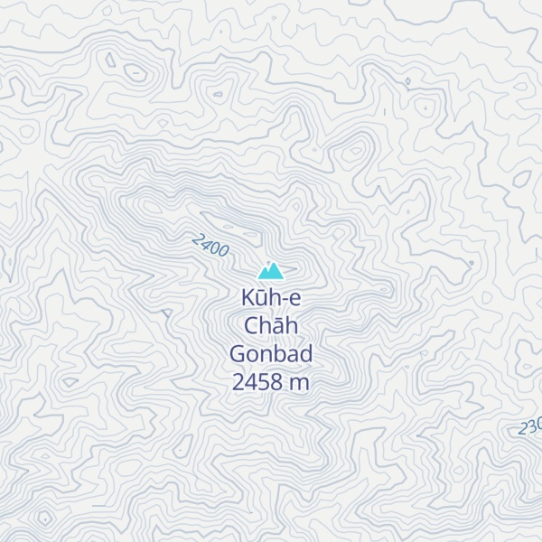Map of Kūh-e Chāh Gonbad
