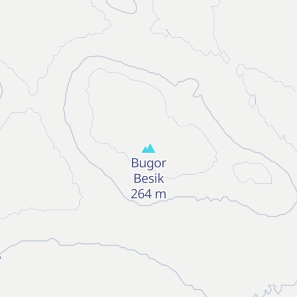 Map of Bugor Besik