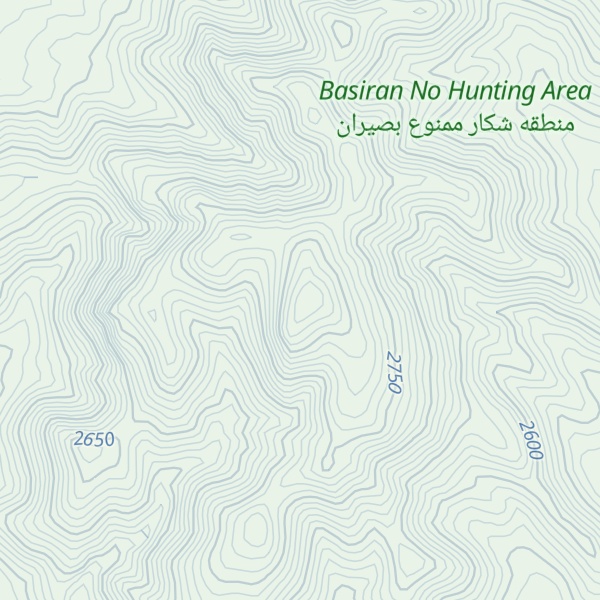 Map of Kūh-e Moshgān