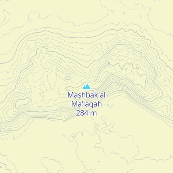 Map of Mashbak al Ma‘laqah