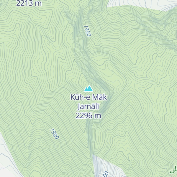 Map of Kūh-e Māk Jamālī