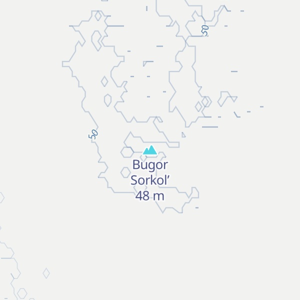 Map of Bugor Sorkol’