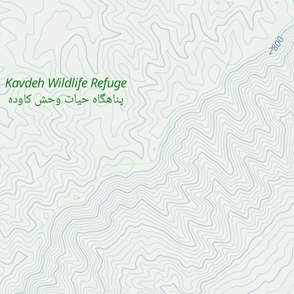 Map of Kūh-e Razī