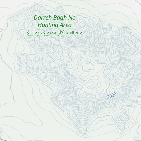 Map of Kūh-e Gāshār