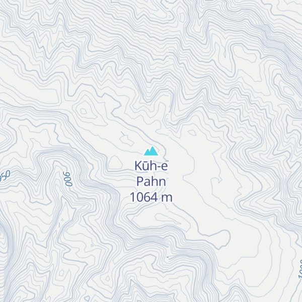 Map of Kūh-e Pahn