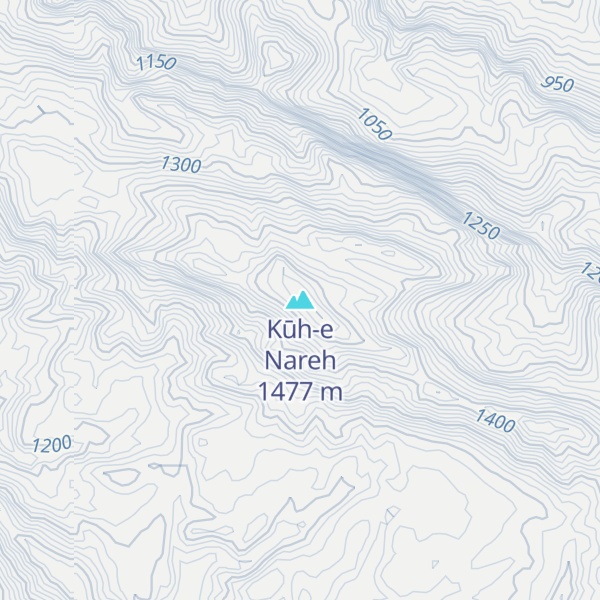 Map of Kūh-e Nareh