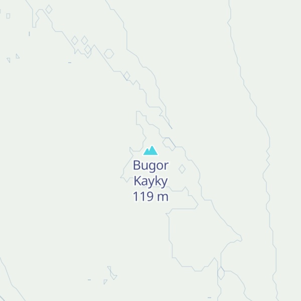Map of Bugor Kayky