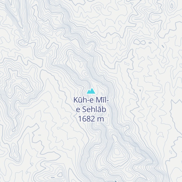 Map of Kūh-e Mīl-e Sehlāb