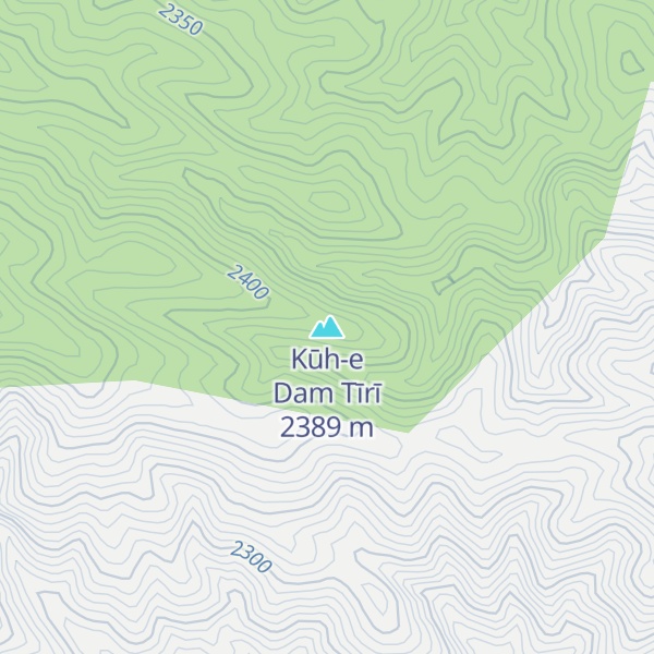 Map of Kūh-e Dam Tīrī