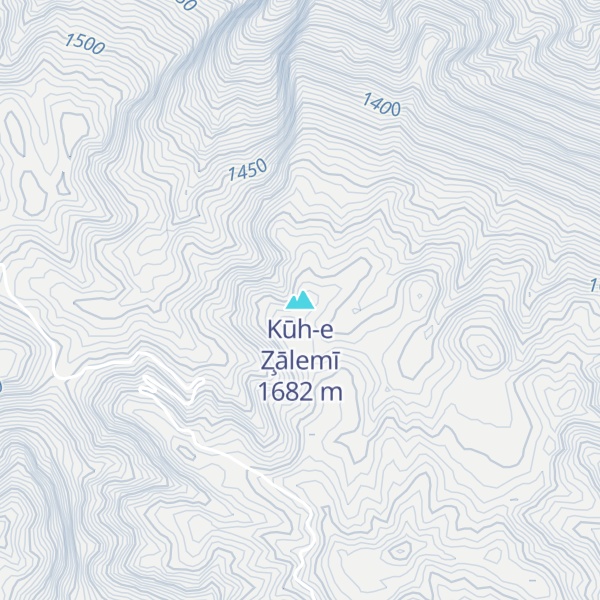 Map of Kūh-e Z̧ālemī