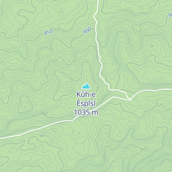 Map of Kūh-e Espīsī