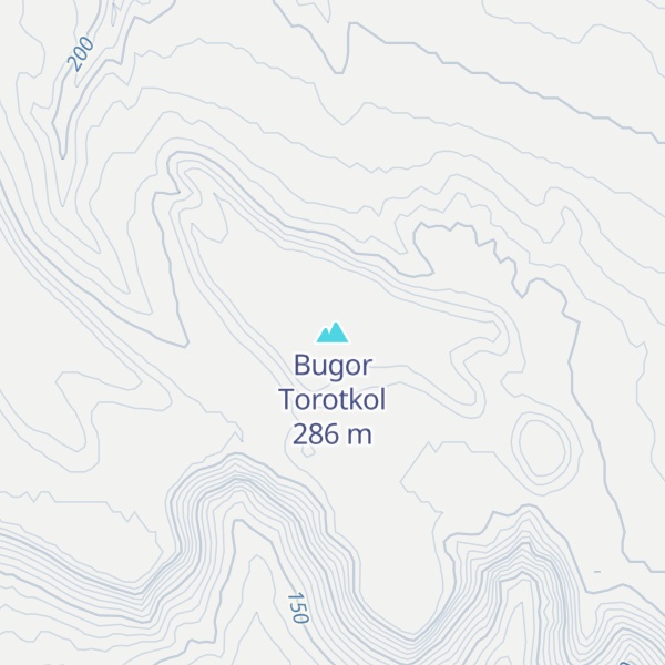 Map of Bugor Torotkol