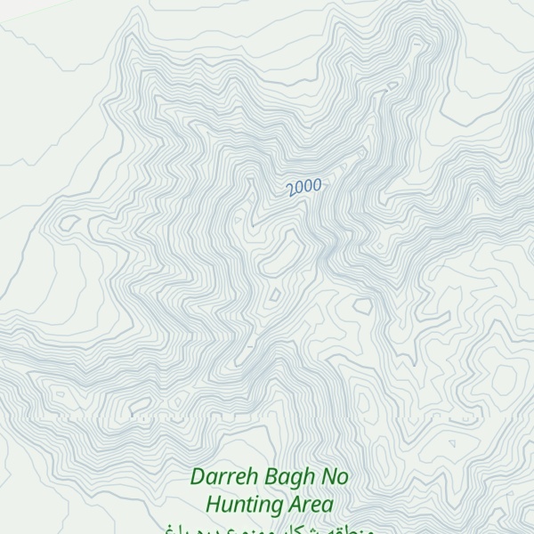 Map of Kūh-e Deh ‘Arab