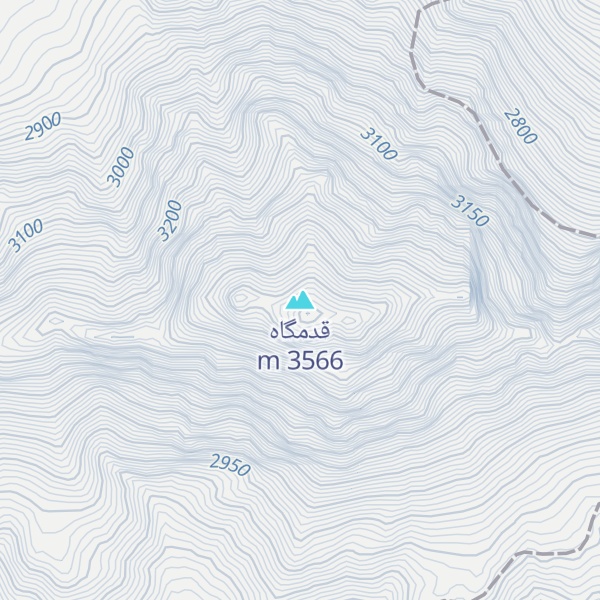Map of قدمگاه