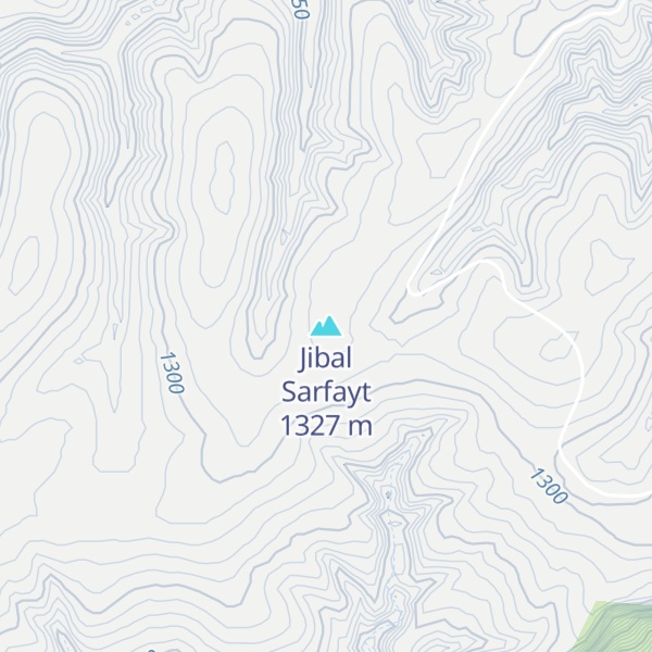 Map of Jibal Sarfayt