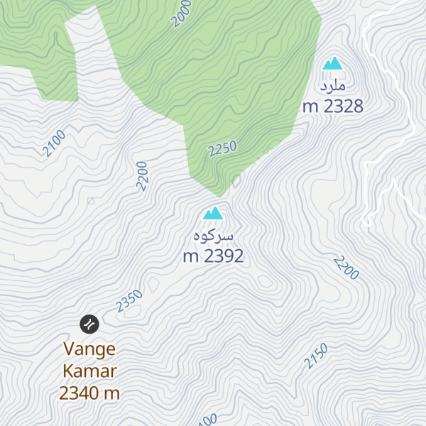 Map of سرکوه