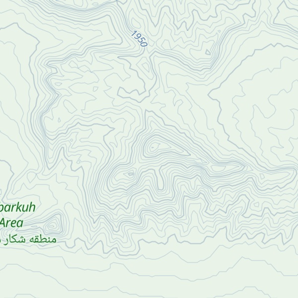 Map of Kūh-e ‘Eysh
