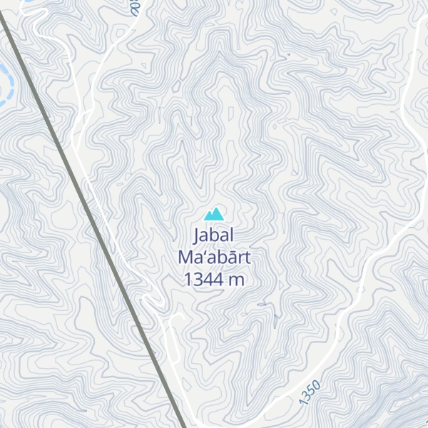 Map of Jabal Ma‘abārt