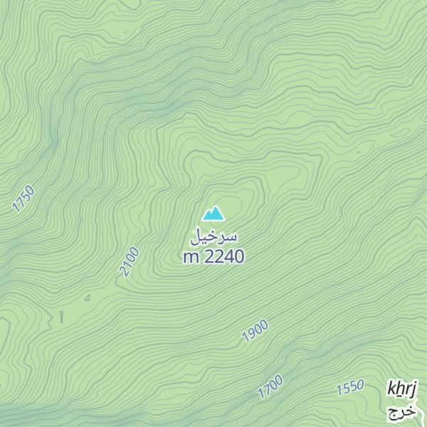 Map of سرخیل