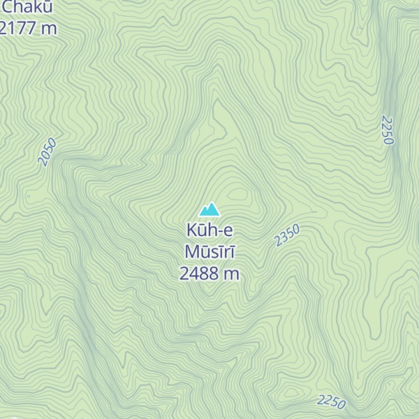 Map of Kūh-e Mūsīrī