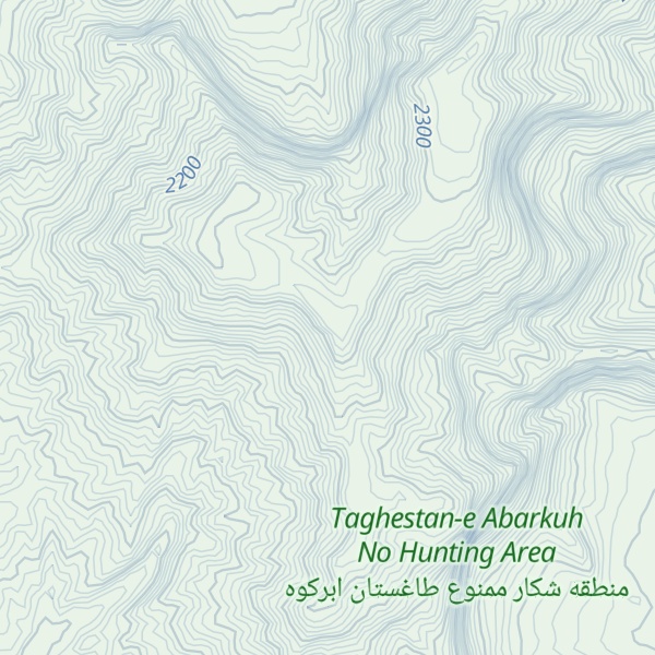 Map of Kūh-e A‘lā