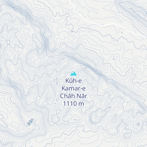 Map of Kūh-e Kamar-e Chāh Nār