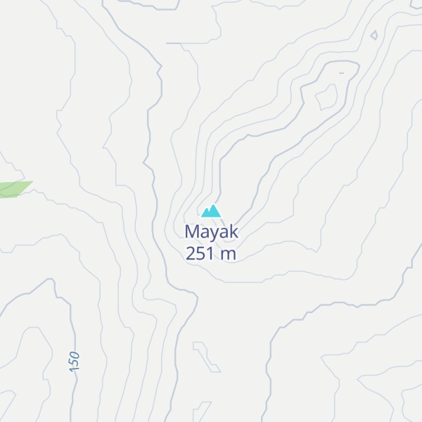 Map of Mayak