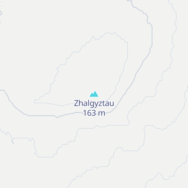 Map of Zhalgyztau